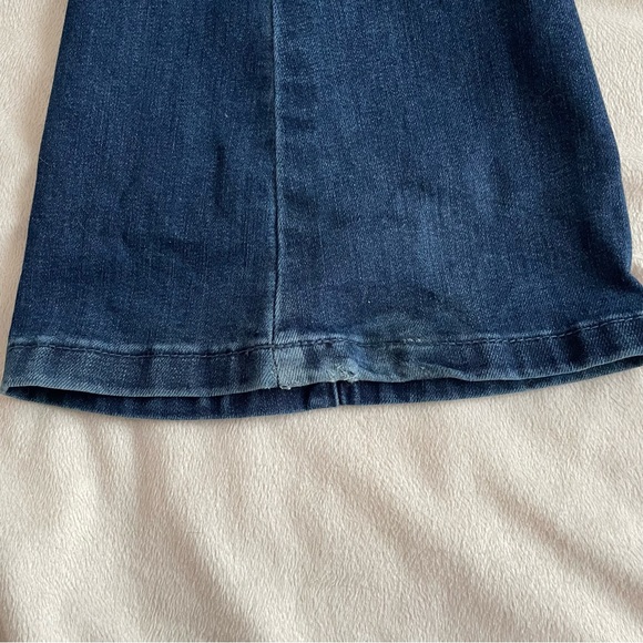 WeWoreWhat Denim Flare Jumpsuit - Picture 8 of 9